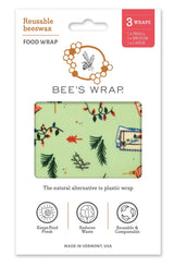 Christmas Print Bee's Wrap Assorted 3-Pack