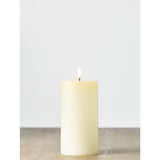 Flameless Ivory Pillar & Taper Candles