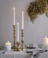 Flameless Ivory Pillar & Taper Candles