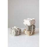 Cotton Crocheted Coaster Set