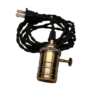 7-foot Braided Adapter with Light Socket