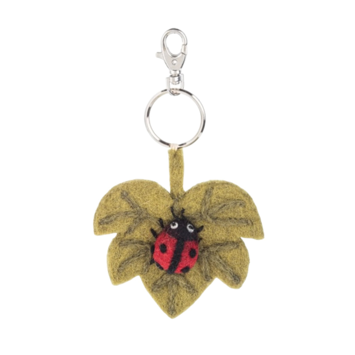 Handmade Felt Insect Keychains