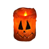 Handmade Halloween Flameless Pillar Candles