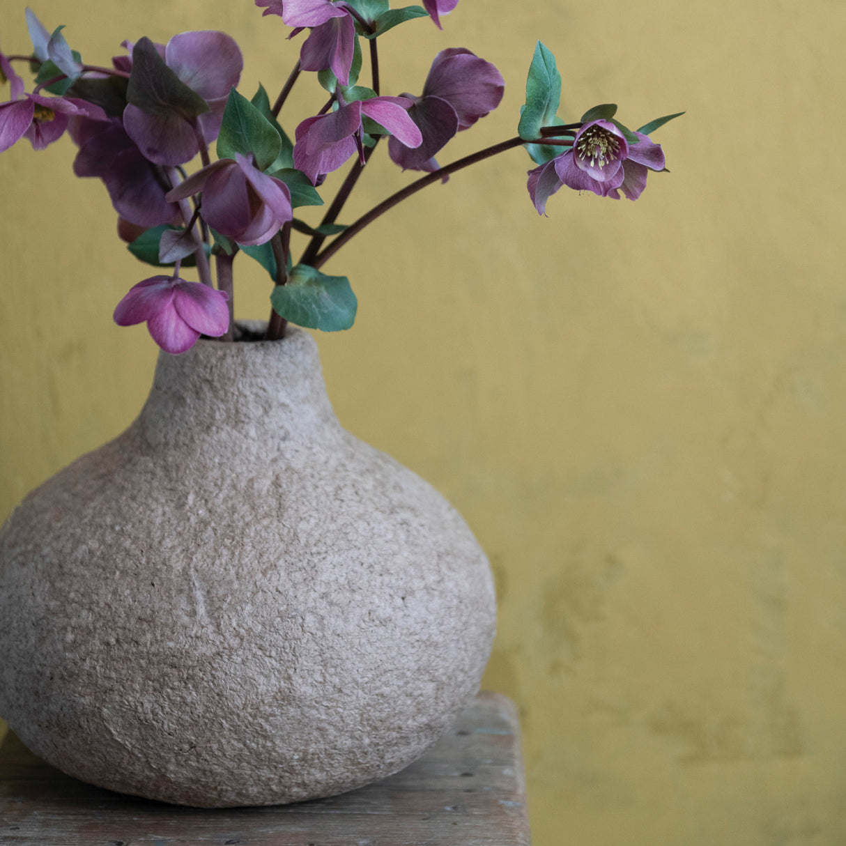 Decorative Handmade Paper Mache Vases