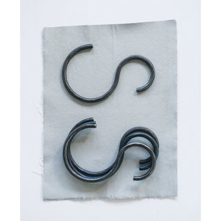 Hand-Forged Iron S-Hooks