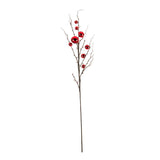 Red Jingle Bell Stem for floral arrangement