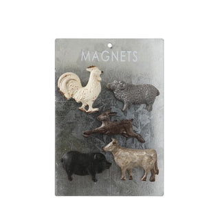 Pewter Animal Magnets