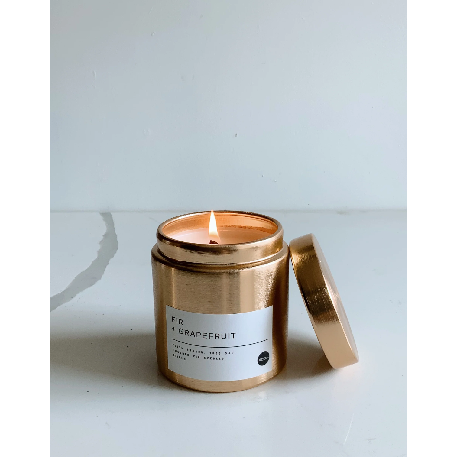 Limited Edition Brushed Gold Holiday Candles - Thumbnail 5
