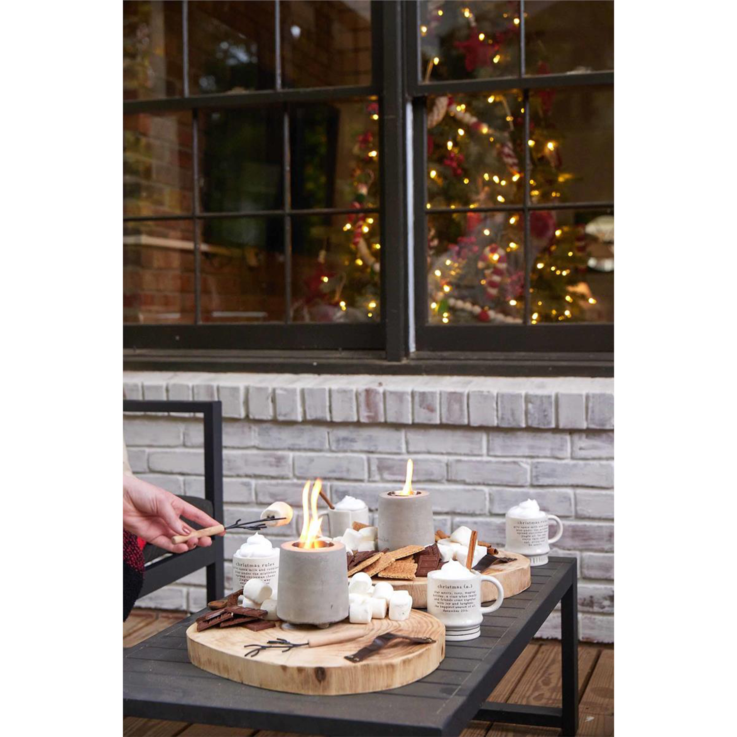 Wood Slice Serving Tray - Thumbnail 3