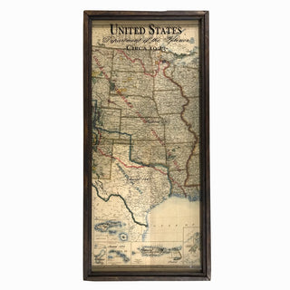 1923 USA Map Set