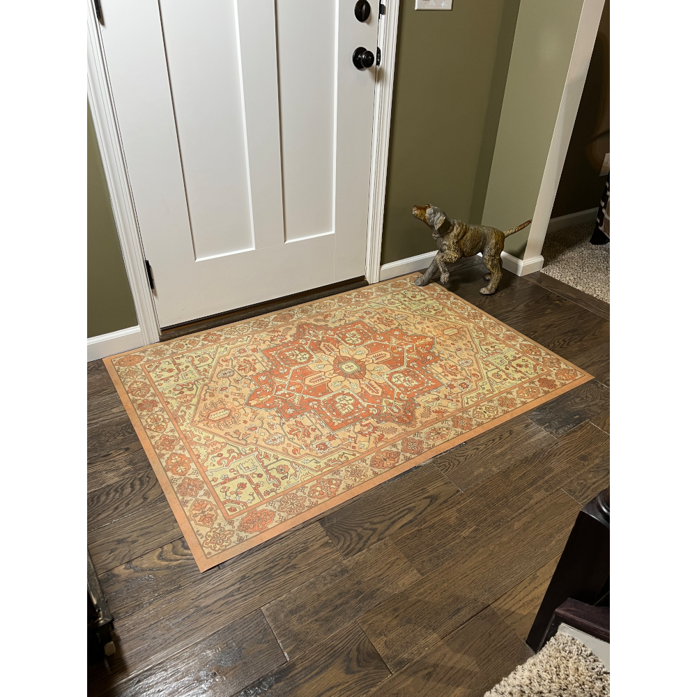 Persian Bazaar Camelot Lady Ragnell Vinyl Rug