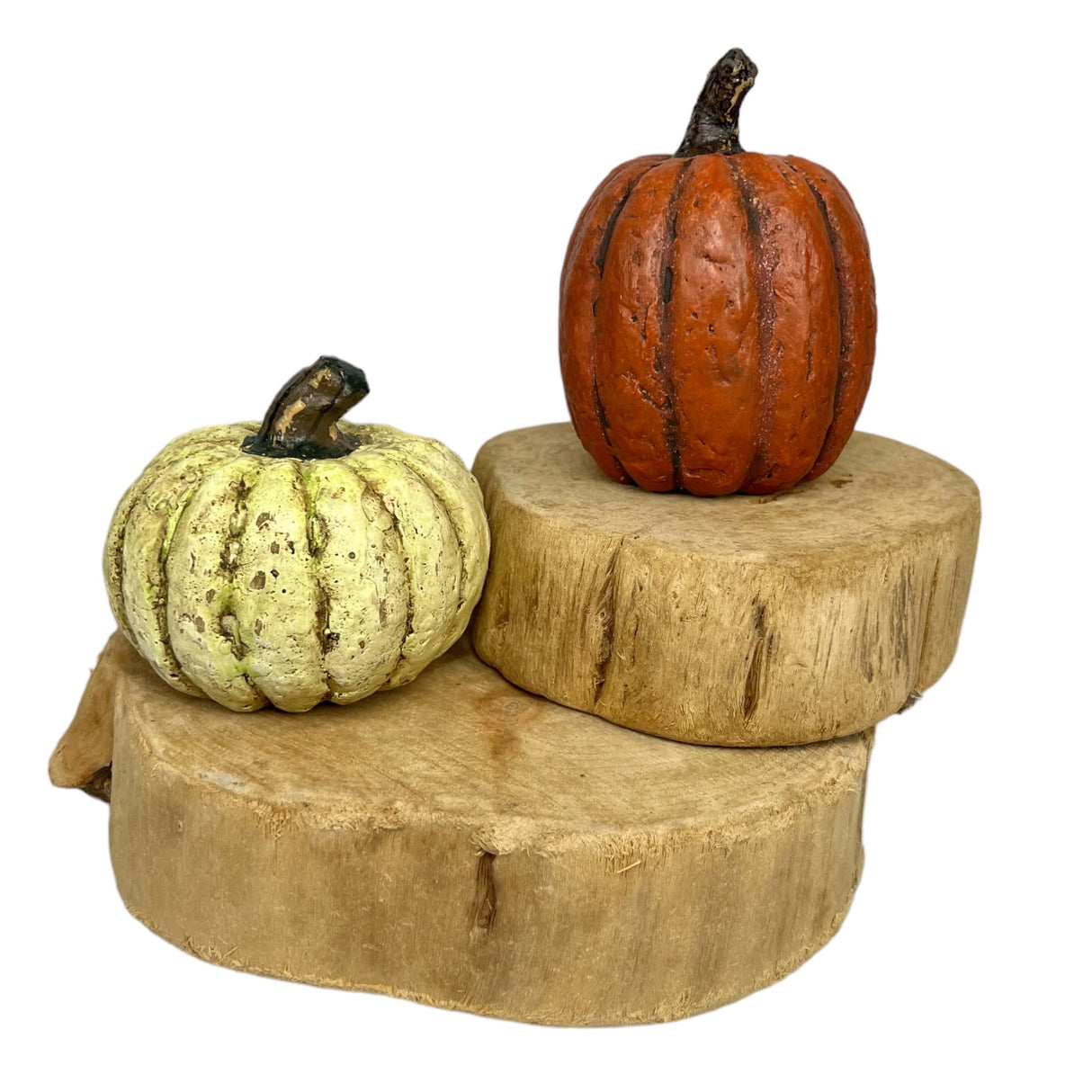 Rustic Fall Resin Pumpkins