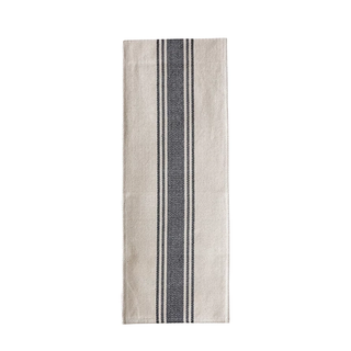 Canvas Table Runner with Stripes
