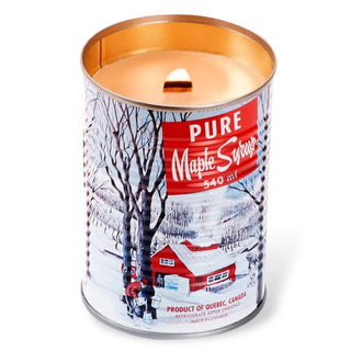 Pure Maple Syrup Candle with Wooden Wick