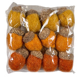 Bag of Felt Acorns