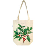 Vintage-Inspired Christmas Tote Bags