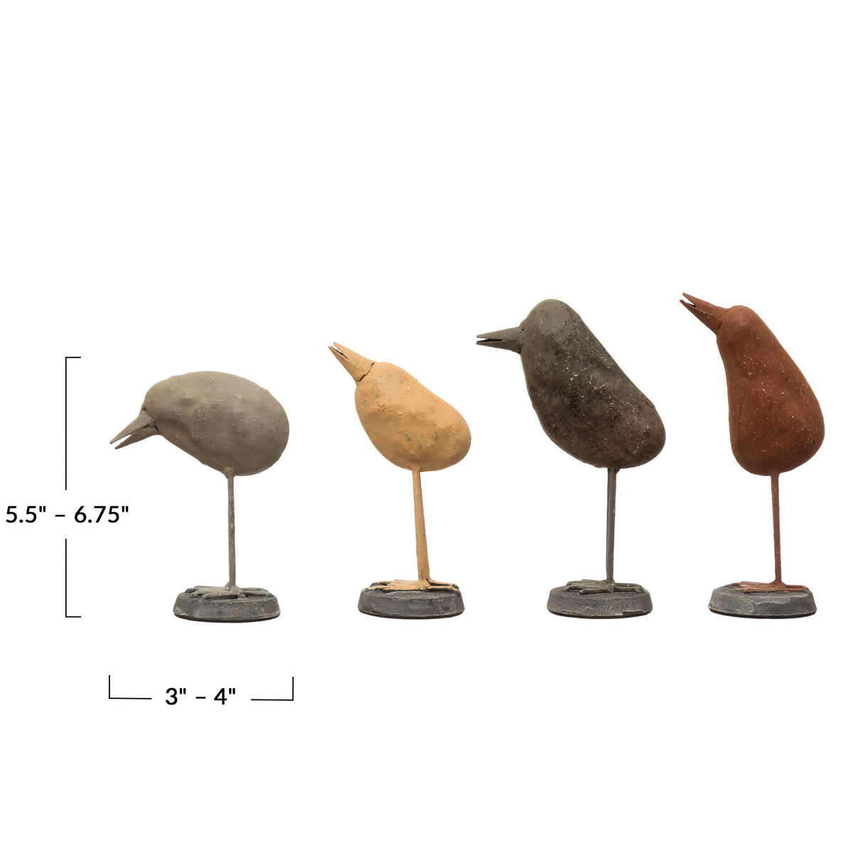 Decorative Metal Birds