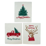 Christmas Print Swedish Dishcloths