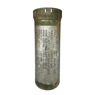 Vintage Reclaimed Ammunition Canisters