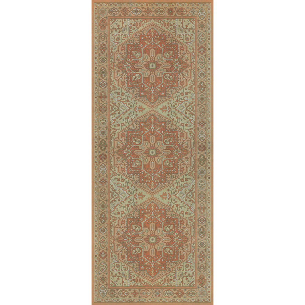 Persian Bazaar Camelot Lady Ragnell Vinyl Rug