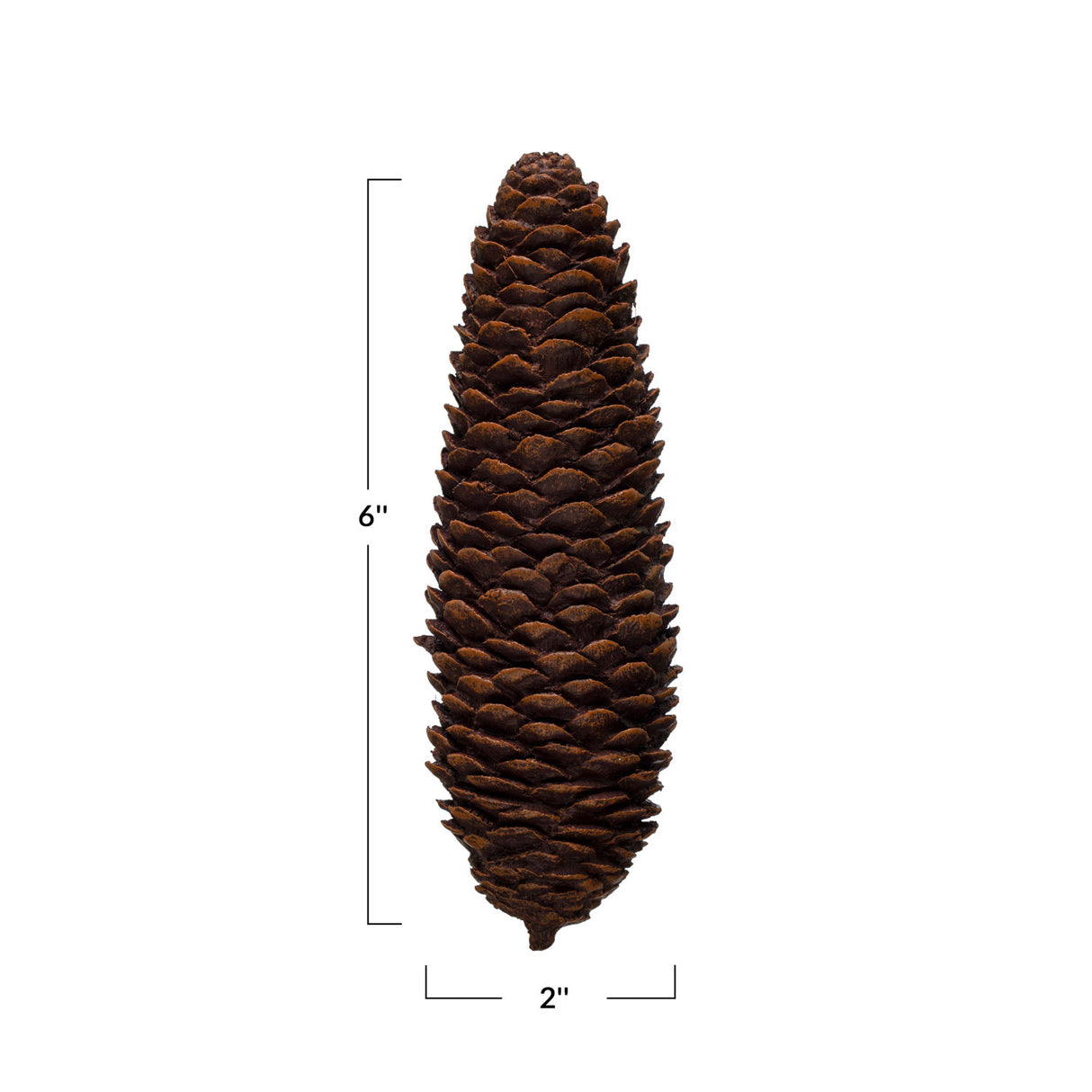 Brown Decorative Pinecones