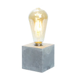 Decorative Table Light with Cement Base