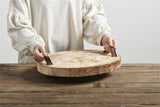 Wood Slice Serving Tray