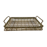 Vintage Industrial Mesh Basket