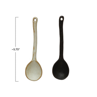 Reactive Glaze Stoneware Spoons