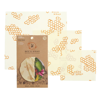 3 pack assorted bee's wrap food storage