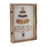 Dried Fruit Wreath & Christmas Tree Shadow Boxes