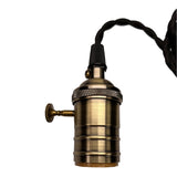 7-foot Braided Adapter with Light Socket