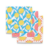 Parade Sunny Geometry Dishcloths | 3-Pack