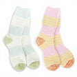 women’s colorblock patch crew socks knit casual socks multiple colors