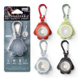 LED pet safety light with AirTag holder dog collar clip rechargeable