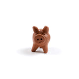 Lucky Three-Legged Terracotta Chanchito Pig