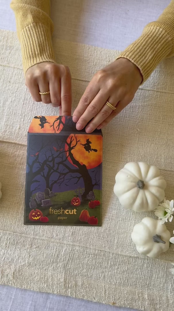 Mini Haunted House Pop-Up Card | FreshCut Paper