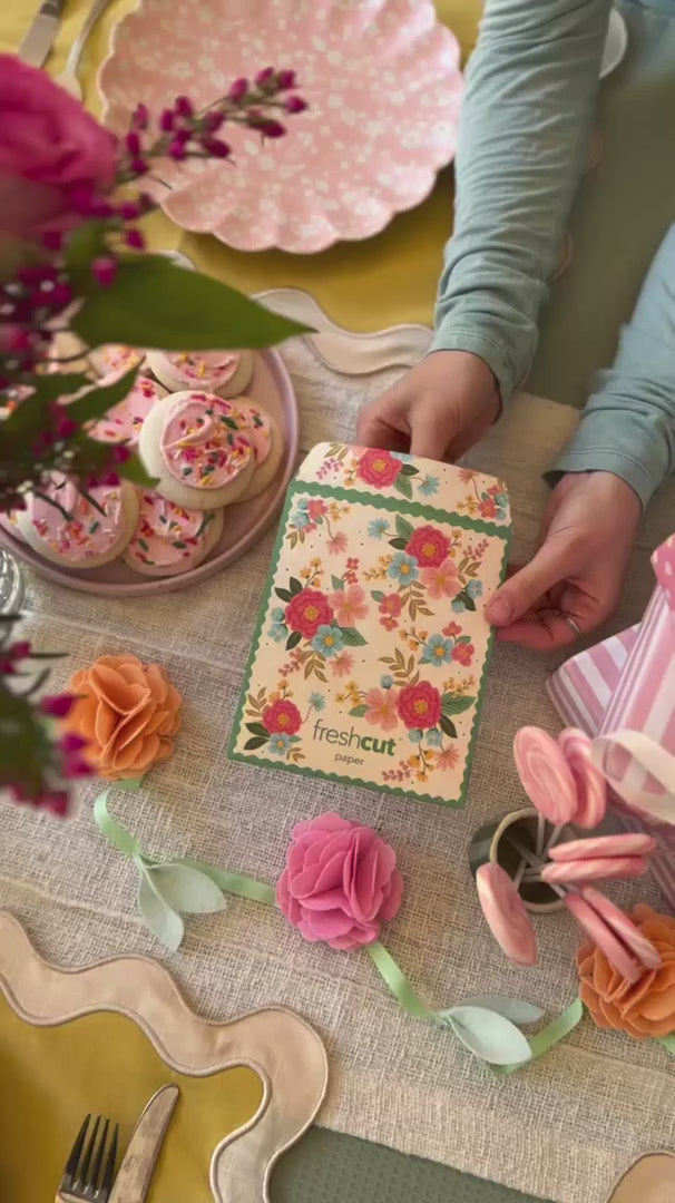 Mini Blooming Birthday Cake Pop-Up Card | FreshCut Paper
