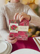 Mini Birch Poinsettia Pop-Up Card | FreshCut Paper