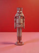 Pink & Red Sugar Coated Nutcracker Figurine
