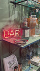 red LED neon BAR sign