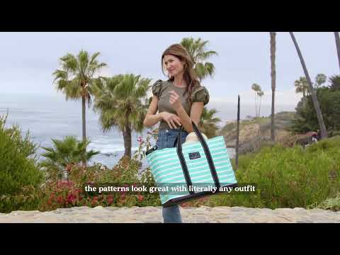 Blue Floral Blooms Original Deano Tote | Scout Bags