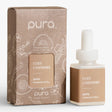 Pura Cozy Cashmere fragrance refill with warm vanilla, coconut and sandalwood home scent