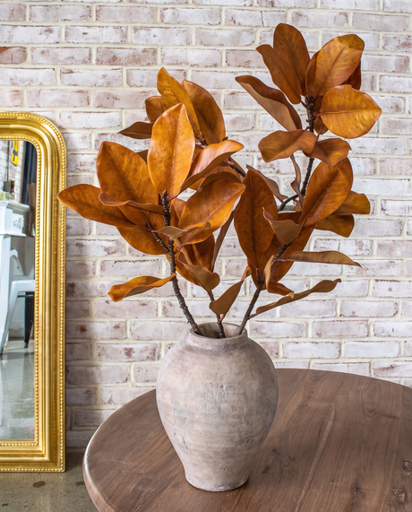 Faux Magnolia Leaf Stem