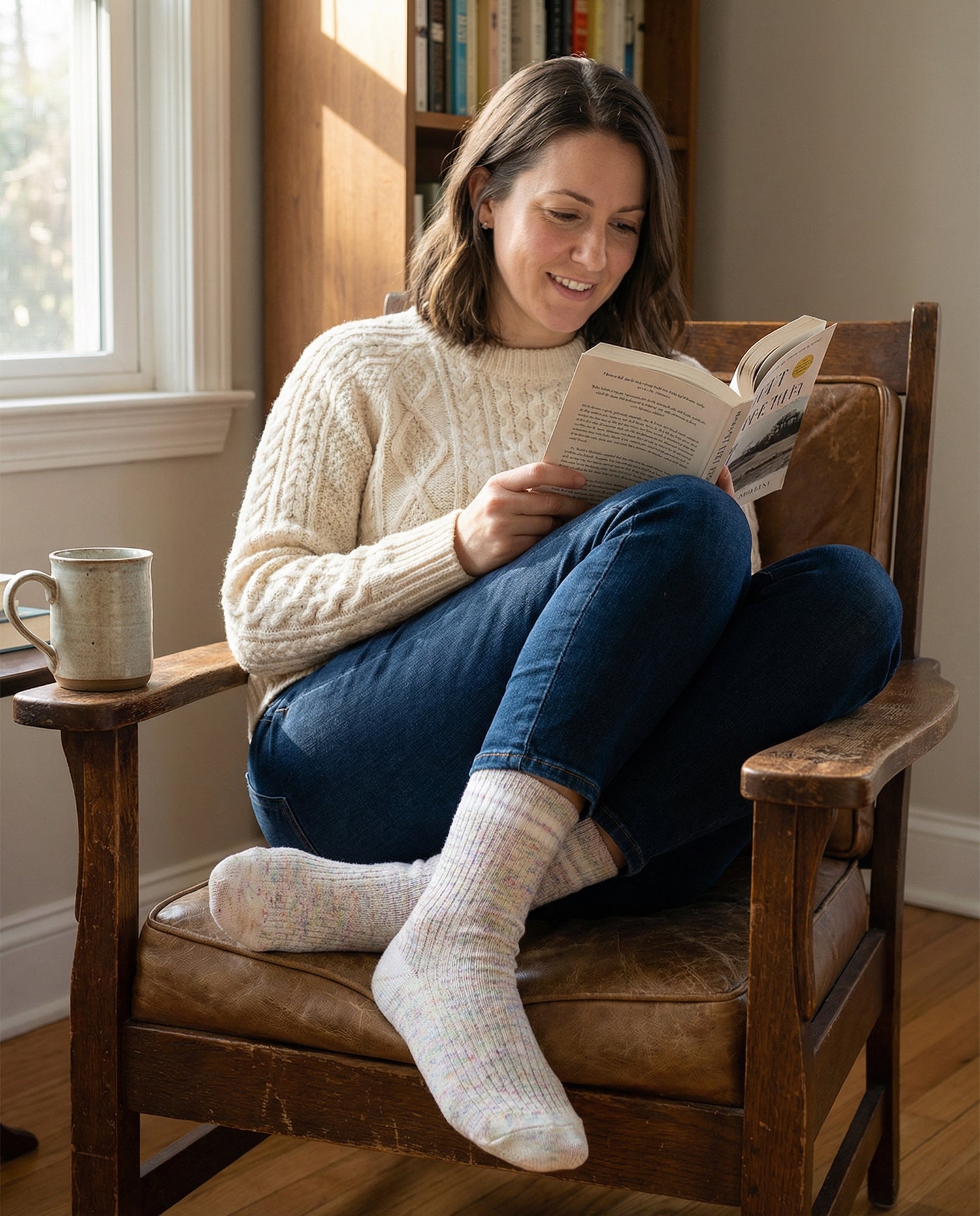 Weekend Light Weight Rugby Women's Crew Socks
