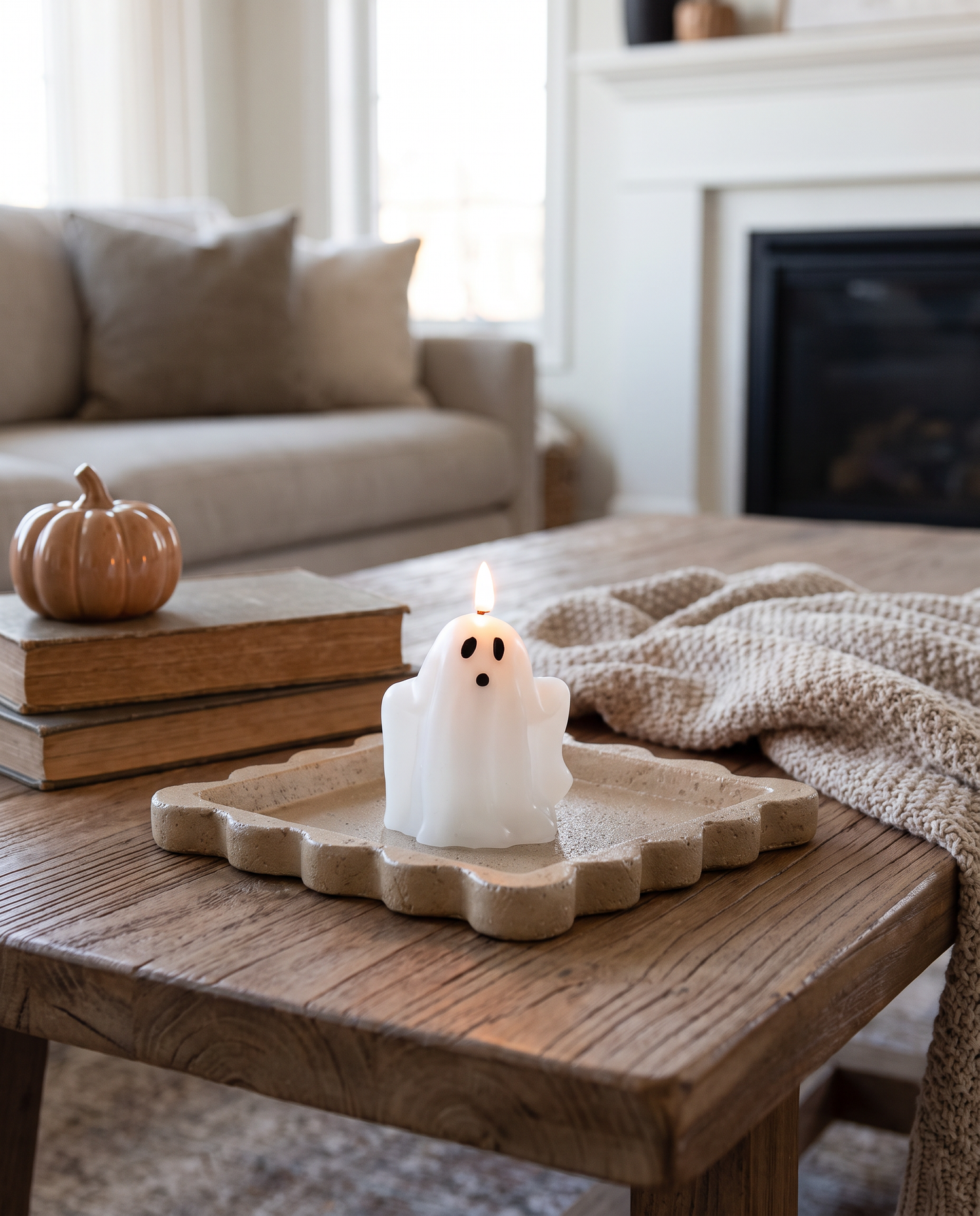 Real Wax LED Flameless Ghost Candle