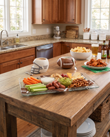 Football Glass Serving Tray