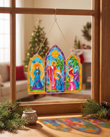 Nativity Christmas Window Suncatcher