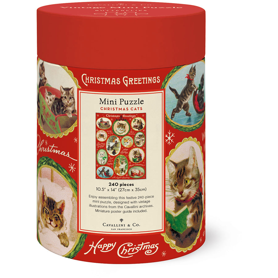 Christmas Cats Mini Puzzle | 240 Pieces