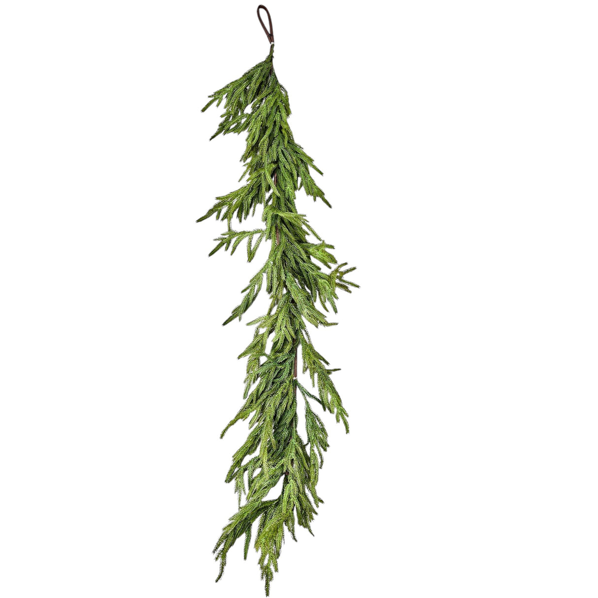 natural touch norfolk pine winter garland